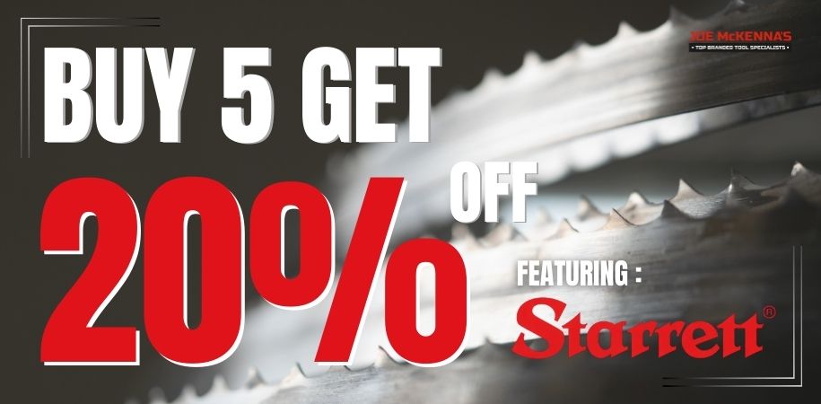 Starrett,promotion,offers,bandsaw blade, holesaws,cutting blade,hardware,limerick,JoeMckenna,Ireland